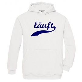 LÄUFT ! Kinder Sweatshirt mit Kapuze HOODIE Kids Gr.128 - 164 cm LASST MICH IN RUHE !