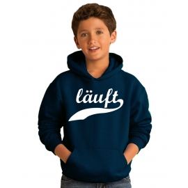 LÄUFT ! Kinder Sweatshirt mit Kapuze HOODIE Kids Gr.128 - 164 cm LASST MICH IN RUHE !