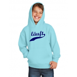 LÄUFT ! Kinder Sweatshirt mit Kapuze HOODIE Kids Gr.128 - 164 cm LASST MICH IN RUHE !