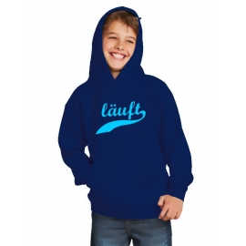 LÄUFT ! Kinder Sweatshirt mit Kapuze HOODIE Kids Gr.128 - 164 cm LASST MICH IN RUHE !