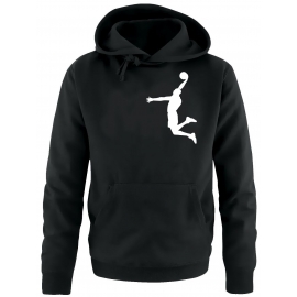 DUNK Basketball Slam Dunkin Erwachsenen Sweatshirt mit Kapuze HOODIE Gr.S M L XL XXL 3XL 4XL 5XL