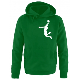 DUNK Basketball Slam Dunkin Erwachsenen Sweatshirt mit Kapuze HOODIE Gr.S M L XL XXL 3XL 4XL 5XL