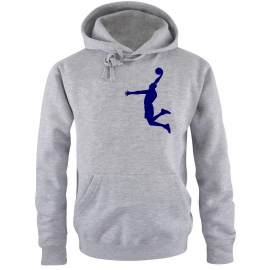 DUNK Basketball Slam Dunkin Erwachsenen Sweatshirt mit Kapuze HOODIE Gr.S M L XL XXL 3XL 4XL 5XL