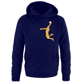 DUNK Basketball Slam Dunkin Erwachsenen Sweatshirt mit Kapuze HOODIE Gr.S M L XL XXL 3XL 4XL 5XL