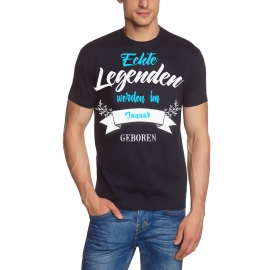 Echte Legenden werden im Januar geboren ! Geburtstag T-SHIRT Gr.S M L XL XXL 3XL 4XL 5XL schenken Birthday Party FeiernEchte Legenden werden im Januar geboren ! Geburtstag T-SHIRT Gr.S M L XL XXL 3XL 4XL 5XL schenken Birthday Party Feiern