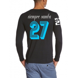 Rio city of god SIEMPRE SAMBA langarm T-Shirt