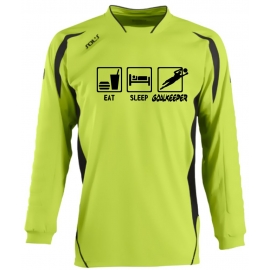 Torwart EAT SLEEP TORWART Kinder und Erwachsene Fußball Trikot Torwarttrikot Kids 6-8 Jahre, 10-12 Jahre, S M L/XL XXL