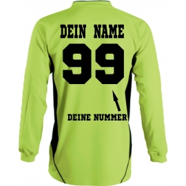 TORWARTTRIKOT mit Deinem Namen + Deiner Nummer ! Evolution Kinder und Erwachsene Fußball Trikot ! 6-8 Jahre, 10-12 Jahre, S M L/XL XXL