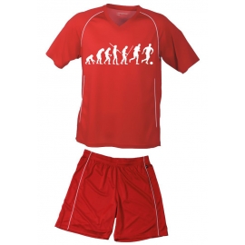 TRIKOT SET Fußball Evolution Kinder Fußball Trikot + Hose  Kids 98-104, 110-116, 122-128, 134-140, 146-152, 158-164 cm schwarz, rot, blau. Grün, orange, weiß, gelb