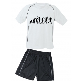 TRIKOTSET mit DEINEM NAMEN + NUMMER ! Fußball Evolution Kinder Fußball Trikot + Hose  Kids 98-104, 110-116, 122-128, 134-140, 146-152, 158-164 cm schwarz, rot, blau. Grün, orange, weiß, gelb