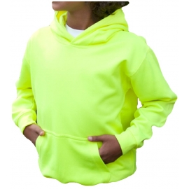 NEON KINDER SPORT HOODIES  Sweatshirt mit Kapuze- Neongelb, Neongrün, Neonpink, Neonorange Kinder Funktionsshirts Trikot für alle Sportarten 3 bis 14 Jahre