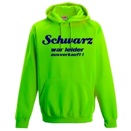 Schwarz war leider ausverkauft ! NEON KINDER SPORT HOODIES  Sweatshirt mit Kapuze- Neongelb, Neongrün, Neonpink, Neonorange Kinder Funktionsshirts Trikot für alle Sportarten 3 bis 14 Jahre