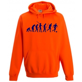 FUSSBALL EVOLUTION ! NEON KINDER SPORT HOODIES  Sweatshirt mit Kapuze- Neongelb, Neongrün, Neonpink, Neonorange Kinder Funktionsshirts Trikot für alle Sportarten 3 bis 14 Jahre