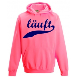 LÄUFT ! NEON KINDER SPORT HOODIES  Sweatshirt mit Kapuze- Neongelb, Neongrün, Neonpink, Neonorange Kinder Funktionsshirts Trikot für alle Sportarten 3 bis 14 Jahre