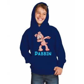 DABBIN FERKEL ! Kinder HOODIE Sweatshirt mit Kapuze Kids Gr.128 - 164 cm Dabbing