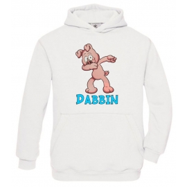 DABBIN FERKEL ! Kinder HOODIE Sweatshirt mit Kapuze Kids Gr.128 - 164 cm Dabbing