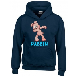 DABBIN FERKEL ! Kinder HOODIE Sweatshirt mit Kapuze Kids Gr.128 - 164 cm Dabbing