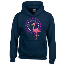 FLAMINGO STARS - FLAMINGO Sterne Kids Gr.116 128 140 152 cm Einschulung, erster Schultag, 1. Klasse, Kindergartenabschieds Shirt