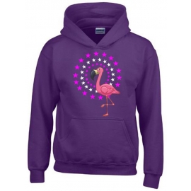 FLAMINGO STARS - FLAMINGO Sterne Kids Gr.116 128 140 152 cm Einschulung, erster Schultag, 1. Klasse, Kindergartenabschieds Shirt