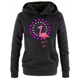 FLAMINGO STARS ! Unicorn Damen Hoodie - Sweatshirt mit Kapuze Gr.S M L XL XXL schenken Birthday Party Feiern