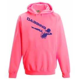 DABBING ! NEON KINDER SPORT HOODIES  Sweatshirt mit Kapuze- Neongelb, Neongrün, Neonpink, Neonorange Kinder Funktionsshirts DABBIN