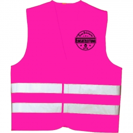 JGA Warnweste EINSATZLEITUNG Jungesellenabschied Druck Vorne + hinten !  Neongelb Neonorange Schwarz Pink S M L XL XXL