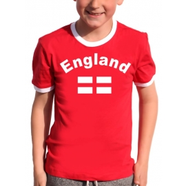 WM 2018 Fußball alle Nationen Kinder T-Shirt Trikot  Deutschland England Frankreich Brasilien... alle 30 Länder Gr.128 140 152 164 176 cm