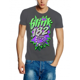 BLINK 182 - POW - GRAY -  T-SHIRT