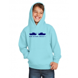 Bis einer heult ! Hoodie Sweatshirt mit Kapuze Gr. 116 128 140 152 164 cm