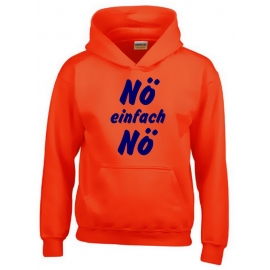 NÖ einfach NÖ ! Hoodie Sweatshirt mit Kapuze Gr. 116 128 140 152 164 cm