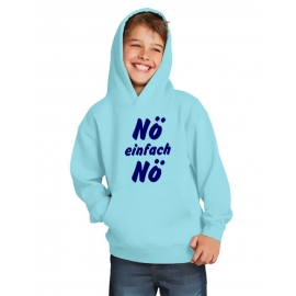 NÖ einfach NÖ ! Hoodie Sweatshirt mit Kapuze Gr. 116 128 140 152 164 cm