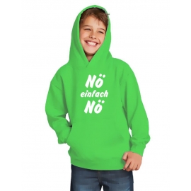 NÖ einfach NÖ ! Hoodie Sweatshirt mit Kapuze Gr. 116 128 140 152 164 cm