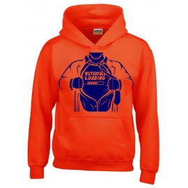 WUTANFALL LOADING ! Hoodie Sweatshirt mit Kapuze Superhelden Gr. 116 128 140 152 164 cm