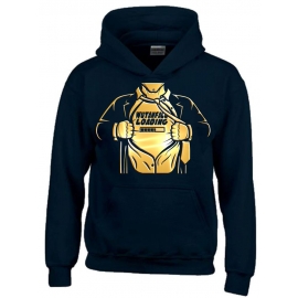 WUTANFALL LOADING ! Hoodie Sweatshirt mit Kapuze Superhelden Gr. 116 128 140 152 164 cm