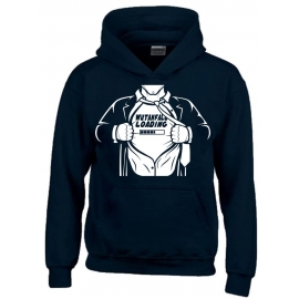 WUTANFALL LOADING ! Hoodie Sweatshirt mit Kapuze Superhelden Gr. 116 128 140 152 164 cm