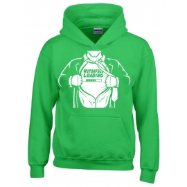 WUTANFALL LOADING ! Hoodie Sweatshirt mit Kapuze Superhelden Gr. 116 128 140 152 164 cm