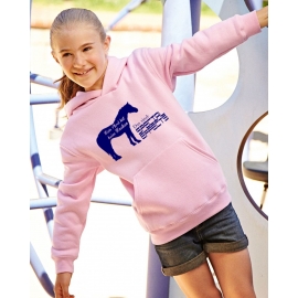 Mein Pferd hat keine Macken Das sind Special Effects ! Hoodie Sweatshirt mit Kapuze Gr. 116 128 140 152 164 cm Reiten Pferde