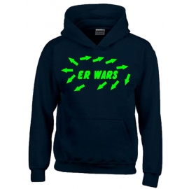 ER WARS ! Hoodie Sweatshirt mit Kapuze Gr. 116 128 140 152 164 cm