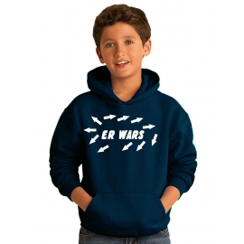 ER WARS ! Hoodie Sweatshirt mit Kapuze Gr. 116 128 140 152 164 cm