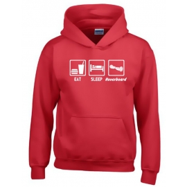 EAT SLEEP HOVERBOARD ! Hoodie Sweatshirt mit Kapuze Gr. 116 128 140 152 164 cm E-Scooter