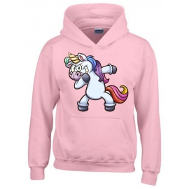 EINHORN DABBING ! T-SHIRT oder Hoodie Sweatshirt mit Kapuze Gr. 116 128 140 152 164 cm Reiten Pferde