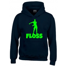 FLOSS Hoodie Sweatshirt mit Kapuze Gr. 116 128 140 152 164 cm