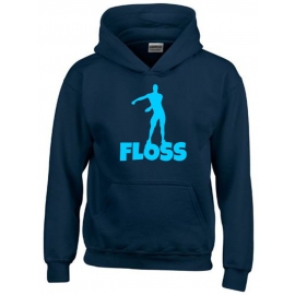 FLOSS Hoodie Sweatshirt mit Kapuze Gr. 116 128 140 152 164 cm