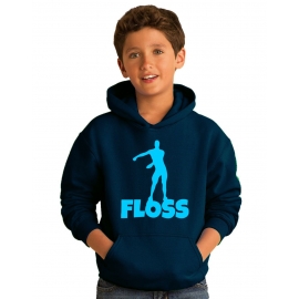 FLOSS Hoodie Sweatshirt mit Kapuze Gr. 116 128 140 152 164 cm