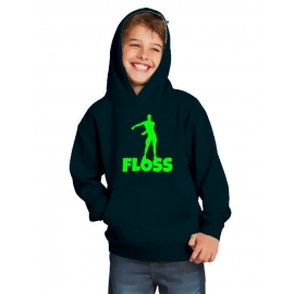 FLOSS Hoodie Sweatshirt mit Kapuze Gr. 116 128 140 152 164 cm