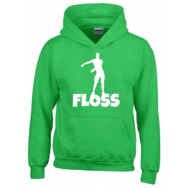 FLOSS Hoodie Sweatshirt mit Kapuze Gr. 116 128 140 152 164 cm