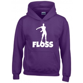 FLOSS Hoodie Sweatshirt mit Kapuze Gr. 116 128 140 152 164 cm