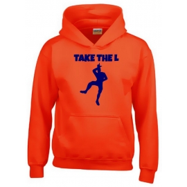 TAKE THE L Hoodie Sweatshirt mit Kapuze Gr. 116 128 140 152 164 cm