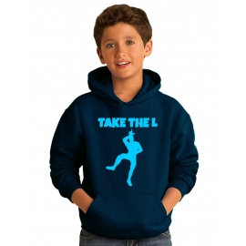 TAKE THE L Hoodie Sweatshirt mit Kapuze Gr. 116 128 140 152 164 cm