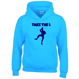 TAKE THE L Hoodie Sweatshirt mit Kapuze Gr. 116 128 140 152 164 cm